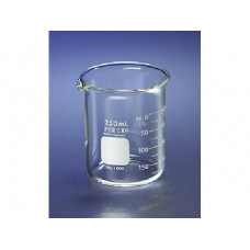 BEAKER 600ml FORMA BAIXA EM VIDRO CORTADO ALT.100mm (UND) CORNING