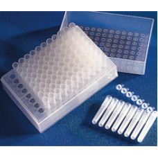 TIRA DE 8 TAMPAS 1.2ml PP S (EMB C/ 120 TIRAS DE 8 TAMPAS) CORNING