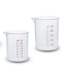 BEAKER, GRIFFIN, AUTOCLAVÁVEL, 600ml F. BAIXA EM PMP, TRANSP. ESCALA EM RELEVO VITLAB