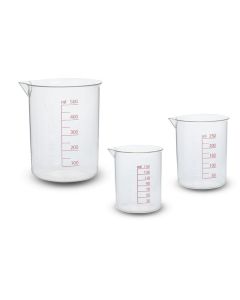 BEAKER GRIFFIN, AUTOCLAVÁVEL 2000ml, F. BAIXA, EM PMP, TRANSP. ESCALA EM RELEVO VITLAB