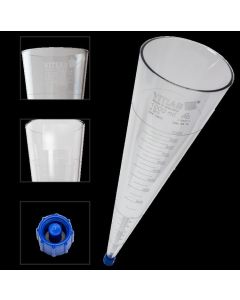 CONE IMHOFF P/ SEDIMENTAÇÃO, GRADUADO 1000ml GRADUADO EM SAN VITLAB