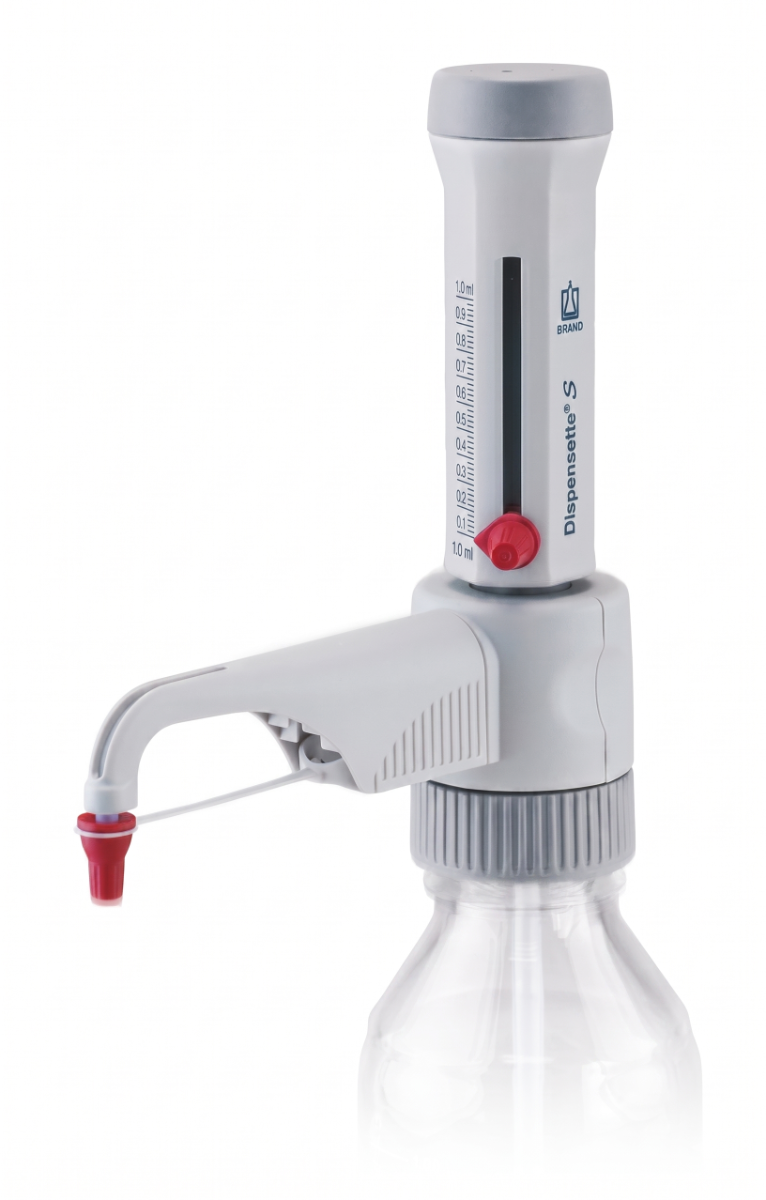 DISPENSADOR ANALOGICO 0,1 - 1 ml (P/ REAG., SOLV. E SOL.)  DISPENSETTE S BRAND