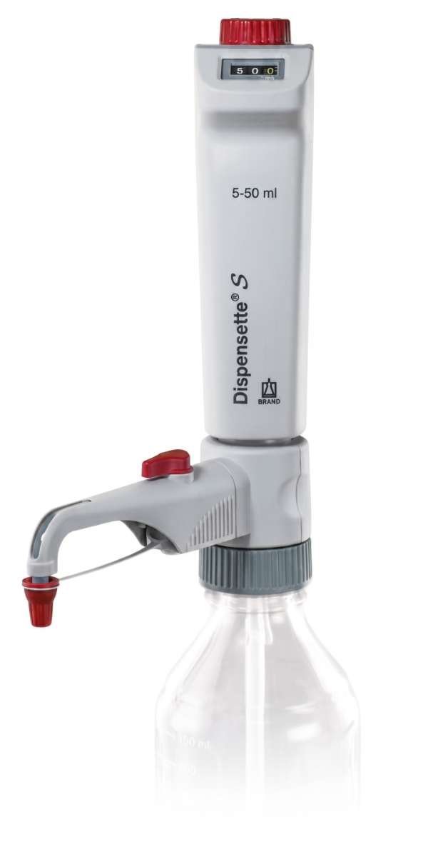 DISPENSADOR DIGITAL 5,0 - 50 ml (P/ REG. E SOL.) DISPENSETTE S EASY CALIBRATION  BRAND