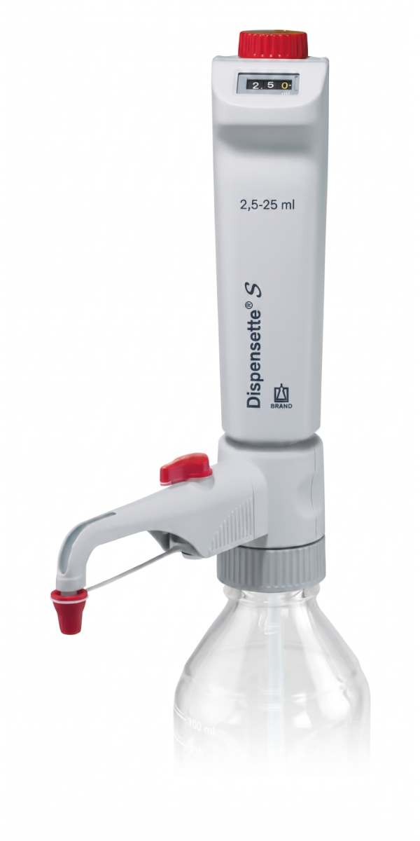 DISPENSADOR DIGITAL 2,5-25ml DISPENSETTE S EASY CALIBRATION C/ VALV. SAFETY PRIME  BRAND