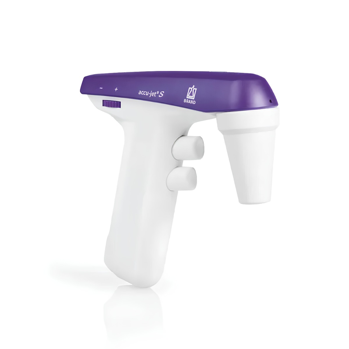 CONTROLADOR DE PIPETAGEM ELETRON. accu-jet® S BRAND P/ PIPETAS DE 0,1 A 200ml (AMETISTA)