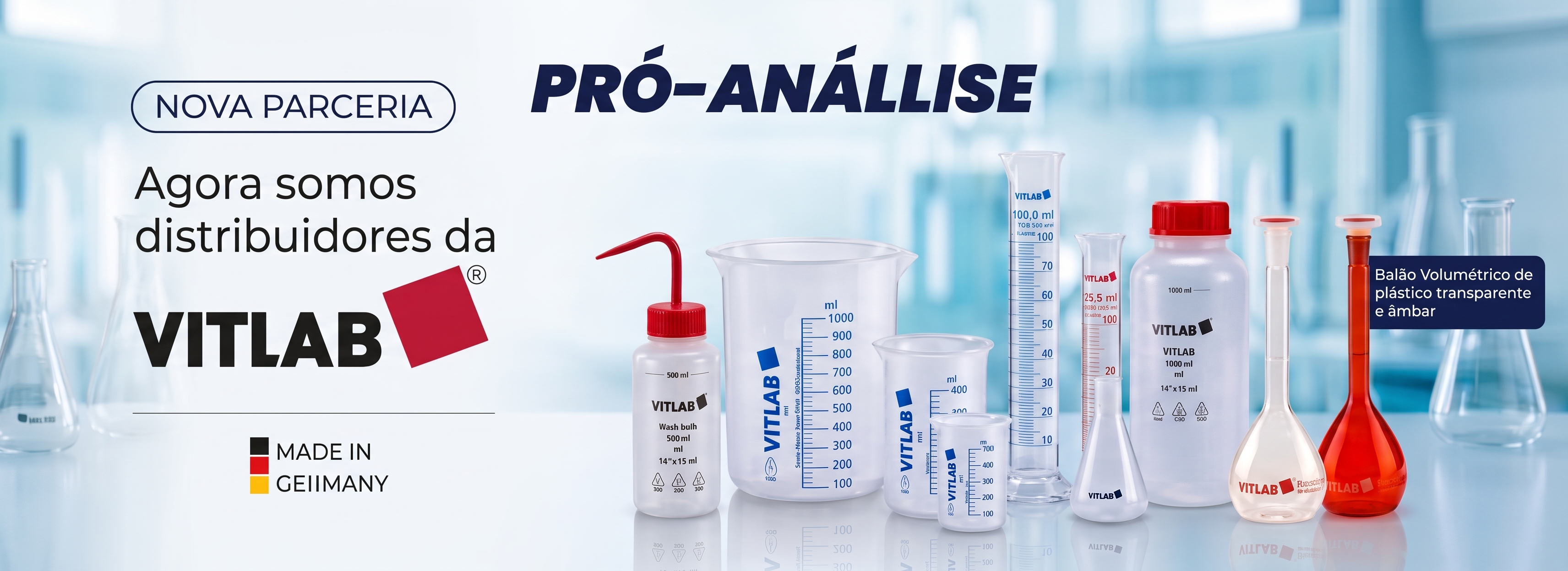 Pró-Análise Distribuidor Vitlab Plásticos Vitlab